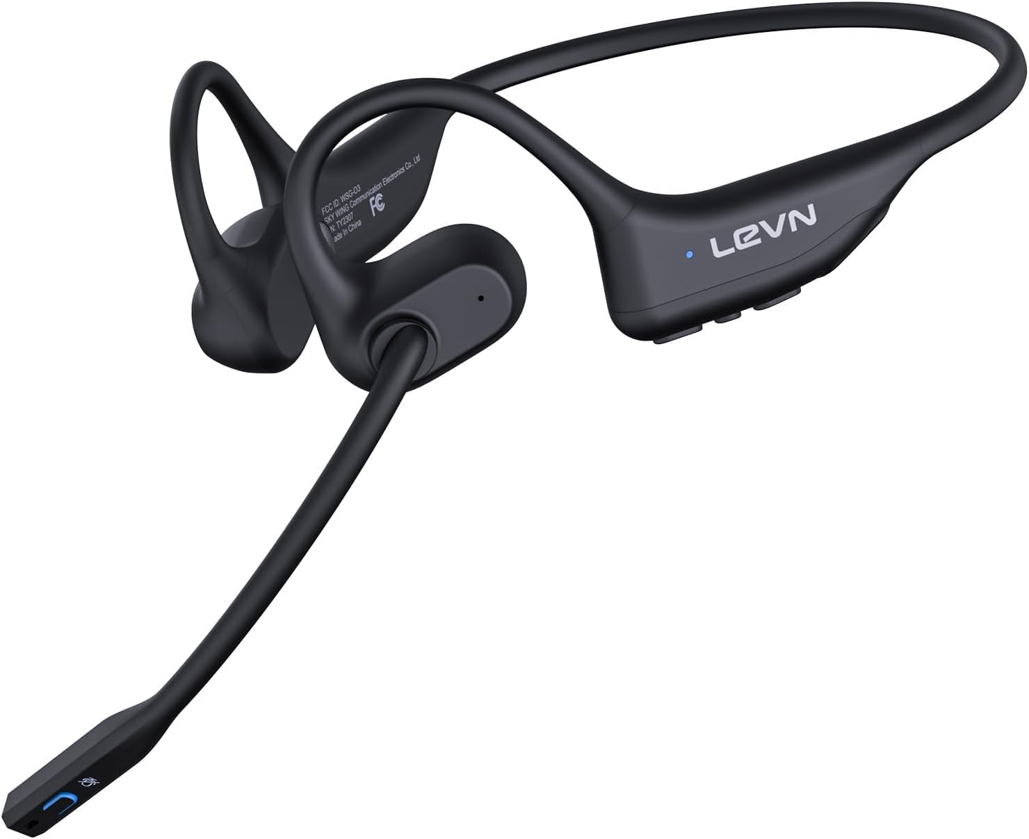 LEVN Open Ear Headphones with Mic, 29g Bluetooth Headset with Microphone, Bluetooth Headphones with Noise Cancelling Mic - LEVN Open Ear review