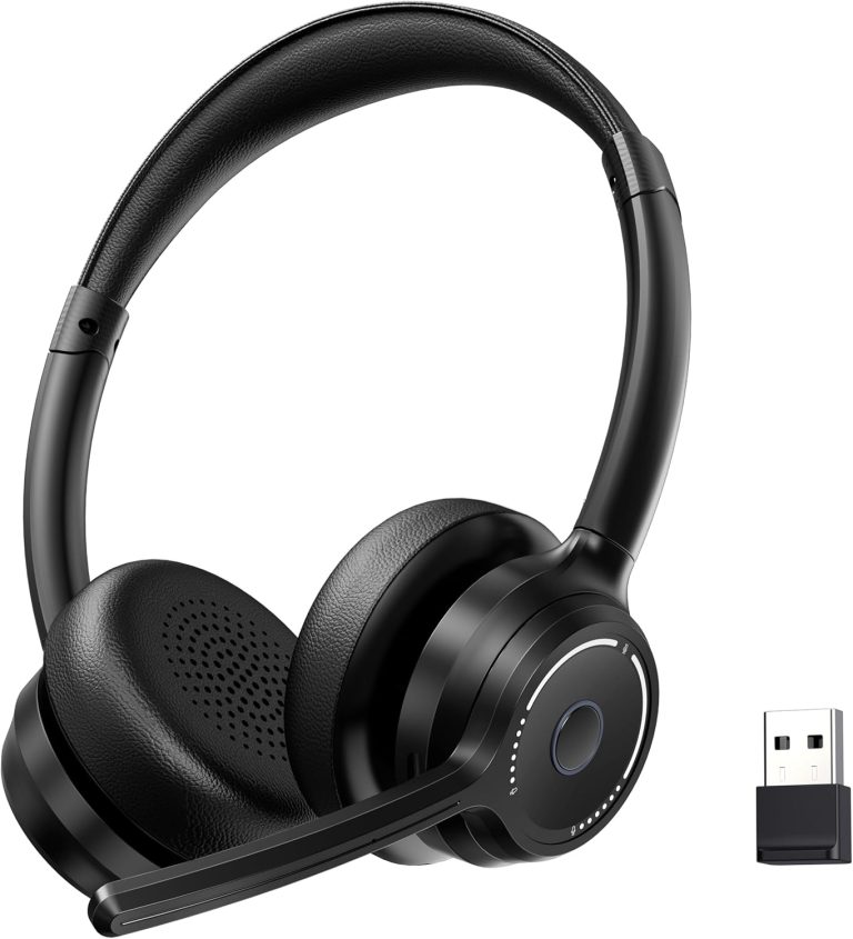 Gixxted (2026 Upgraded) Wireless Headset with Mic for Work, Bluetooth Headset with Noise Canceling Microphone, Wireless - Gixxted review