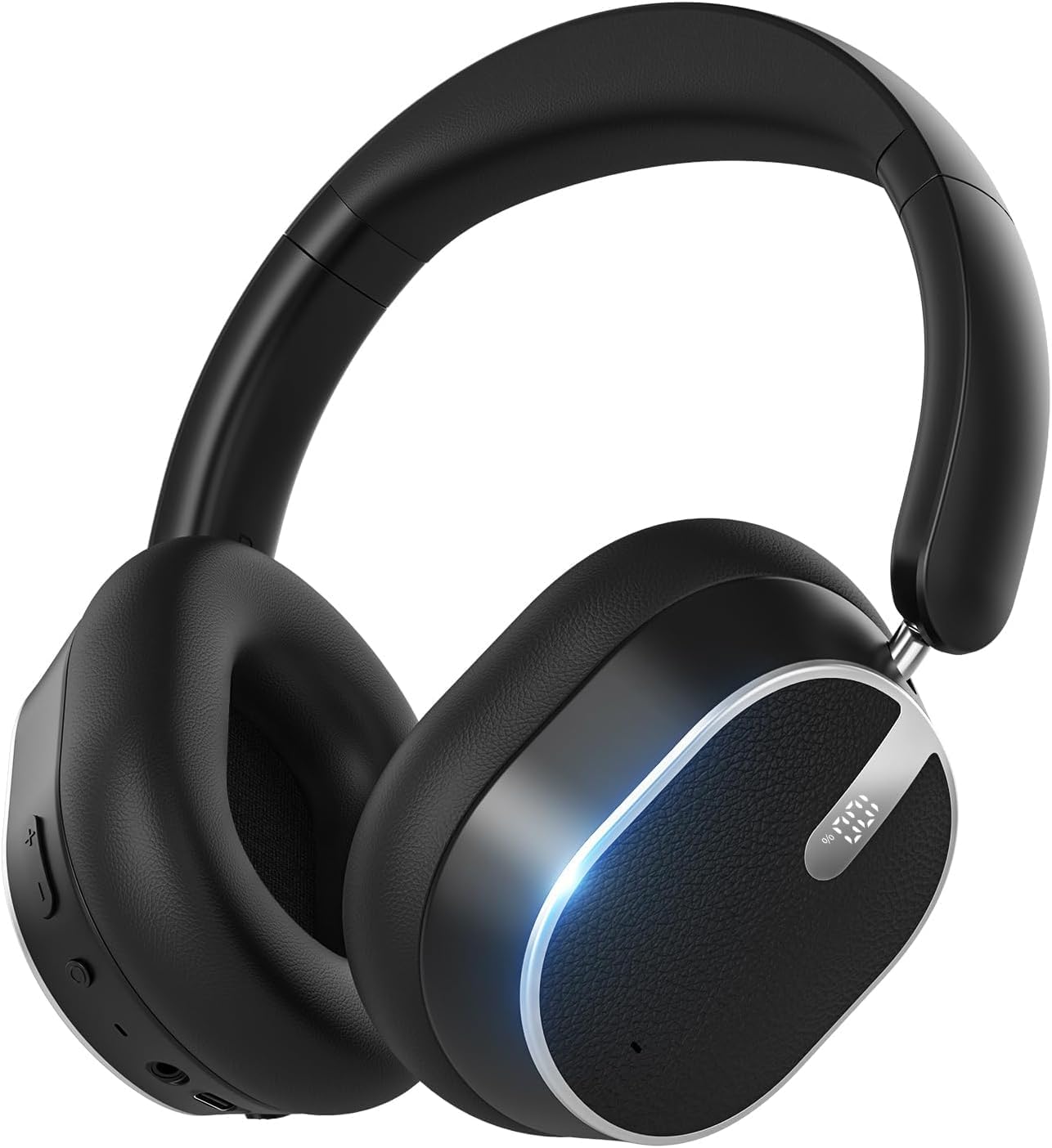 Hybrid Active Noise Cancelling Bluetooth Headphones, Over Ear Wireless Headphones with 120H Playtime, Hi-Res Audio, Deep - Hybrid Active Noise review