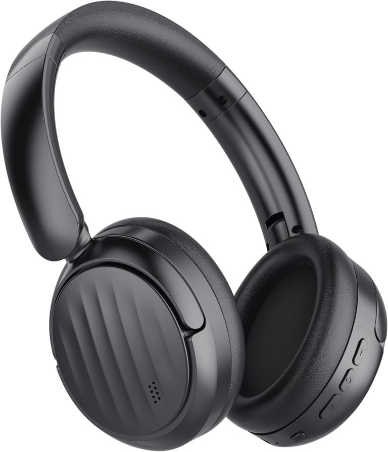 Bluetooth Headphones with Active Noise Cancelling (ANC), Wireless Over Ear Bluetooth Headsets with 35H Playtime, HiFi St - Bluetooth Headphones review