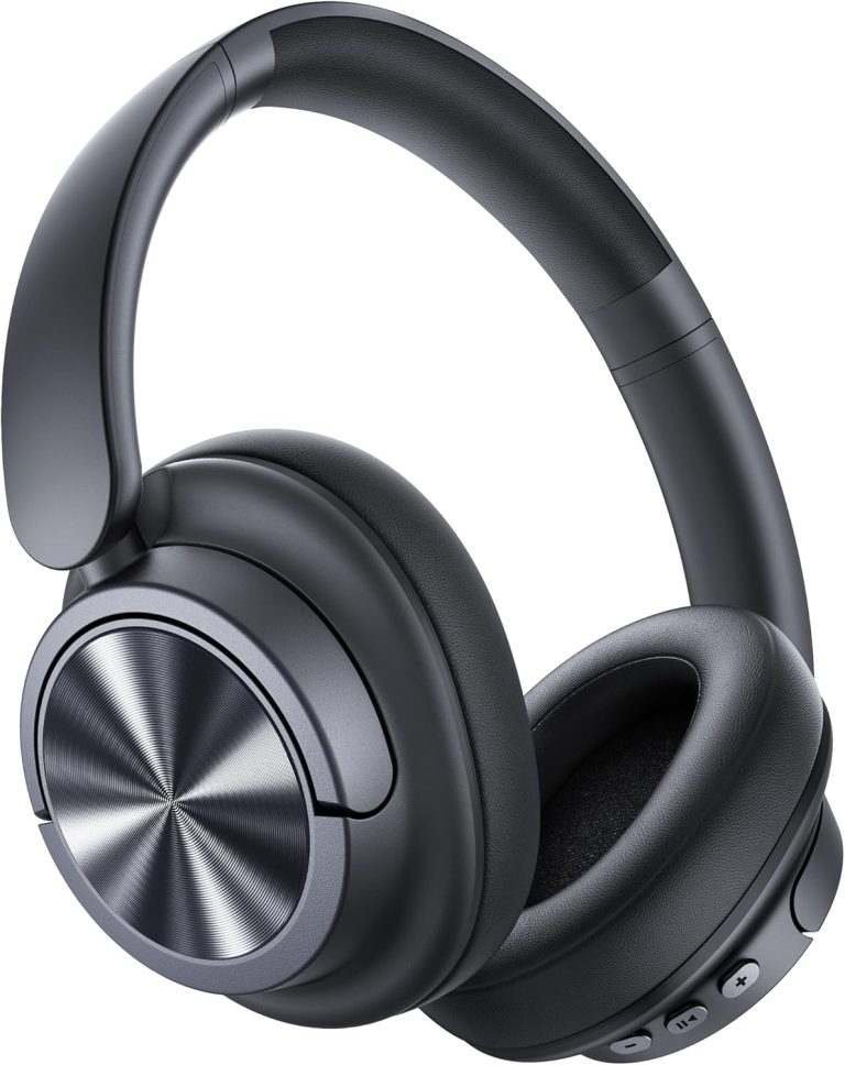 Hybrid Active Noise Cancelling Headphones 120H Playtime Wireless Headphones Bluetooth 6.0 Over Ear Headphones with 6 ENC - Hybrid Active Noise review