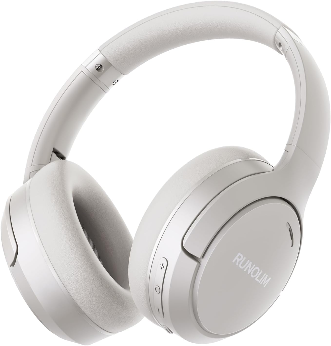 RUNOLIM Hybrid Active Noise Cancelling Headphones, 100H Playtime, Built-in Microphone, Bluetooth Wireless Over Ear Folda - RUNOLIM Hybrid Active review