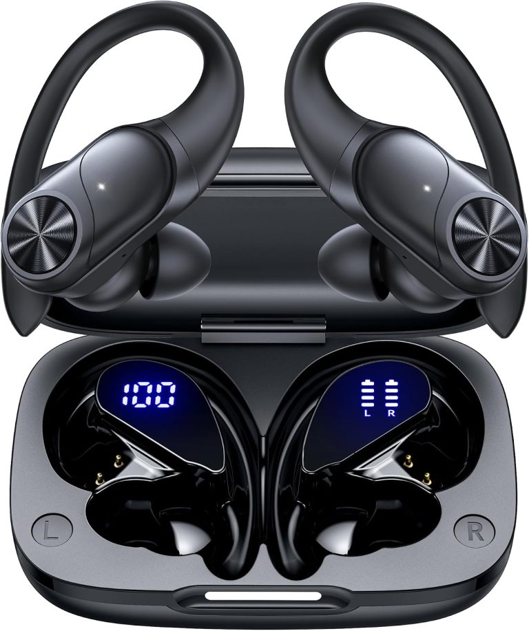PocBuds Bluetooth Headphones Wireless Earbuds 80hrs Playtime Wireless Charging Case Digital Display Sports Ear Buds with - PocBuds Bluetooth Headphones review
