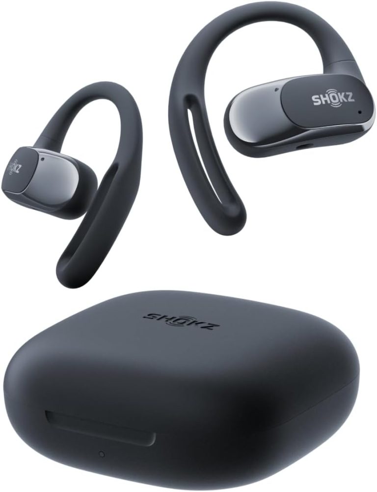 SHOKZ OpenFit Air - Open-Ear Headphones, True Wireless Earbuds, Water Resistant, Secure Earhooks for Daily Use, Black - SHOKZ OpenFit Air review
