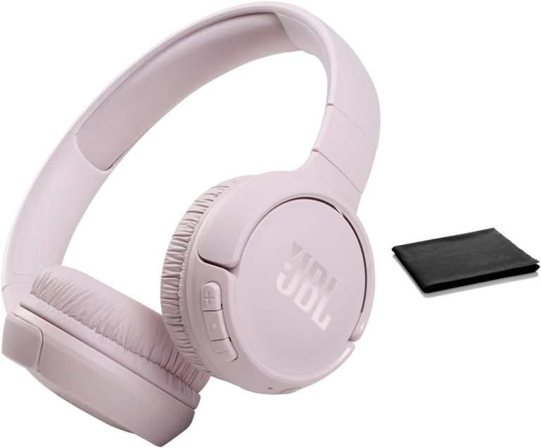 JBL Tune 510BT: Wireless Bluetooth On-Ear Headphones with Purebass Sound - with Cleaning Cloth (Rose, Standard), JBLT510 - JBL Tune 510BT: review