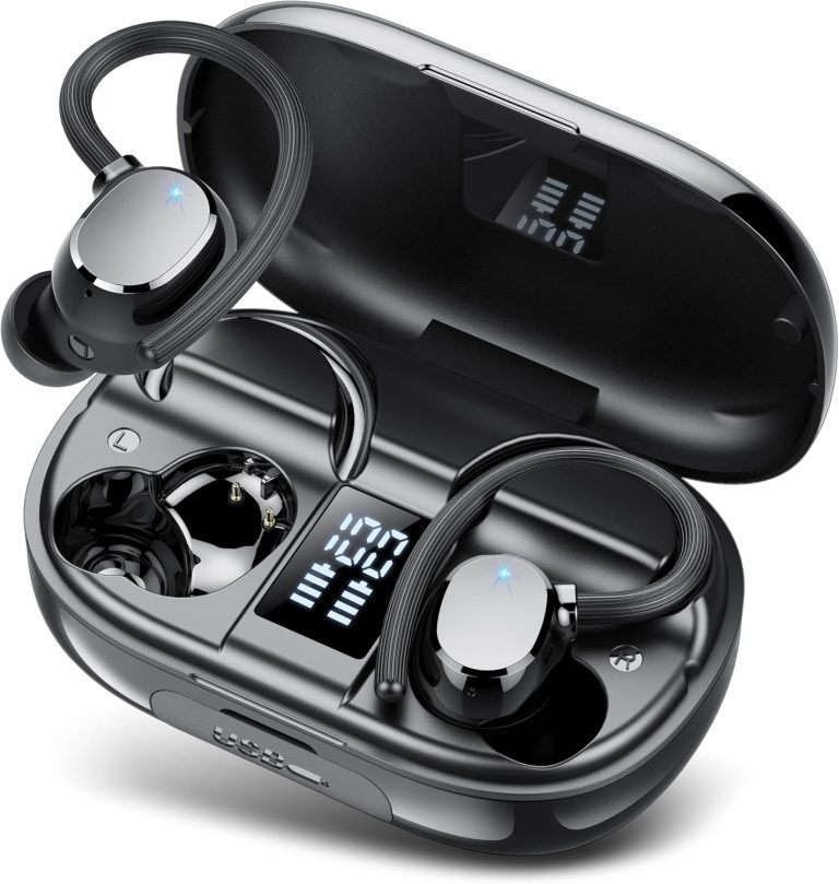 Ear Buds Wireless Bluetooth Earbuds Sport 2026 New Bluetooth 5.3 Headphones with LED Display 128H Playtime Powerful Bass - Ear Buds Wireless review