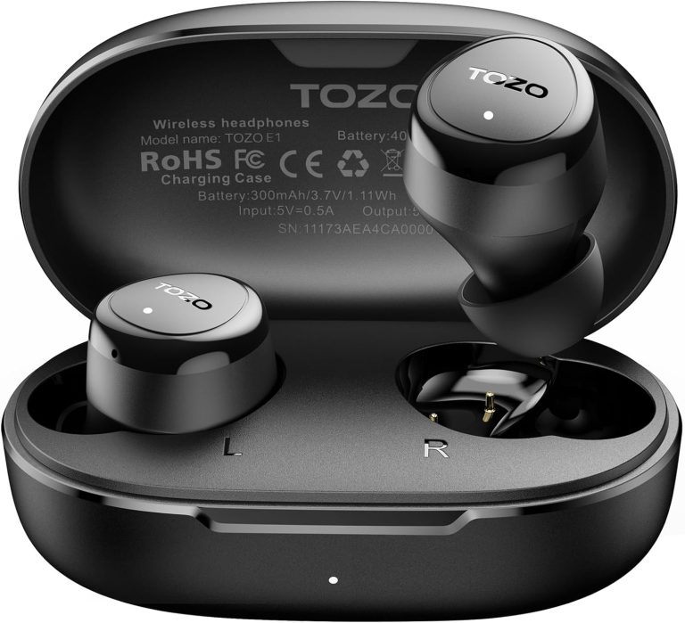 TOZO Wireless Earbuds Build in Mic Clear Calls Ergonomic Light Weight Bluetooth 5.3 in Ear Headphones Waterproof Premium - TOZO Wireless Earbuds review