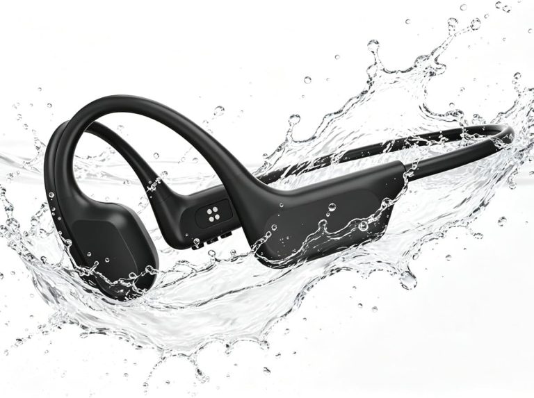 Bone Conduction Headphones, IPX8 Waterproof Swimming Headphones, Open Ear Headphones with MP3 Mode 32GB Memory Up to 10 - Bone Conduction Headphones review