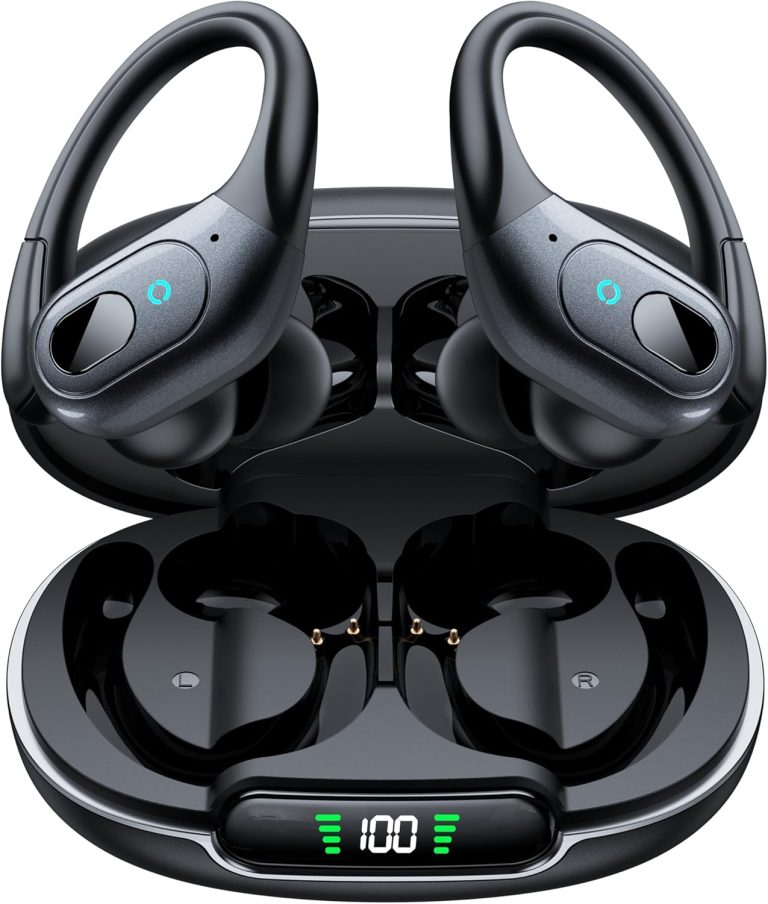 occiam Active Noise Cancelling Earbuds Wireless Bluetooth Headphones Ear Buds 90Hrs Playback Stereo Bass Earphones with - occiam Active Noise review