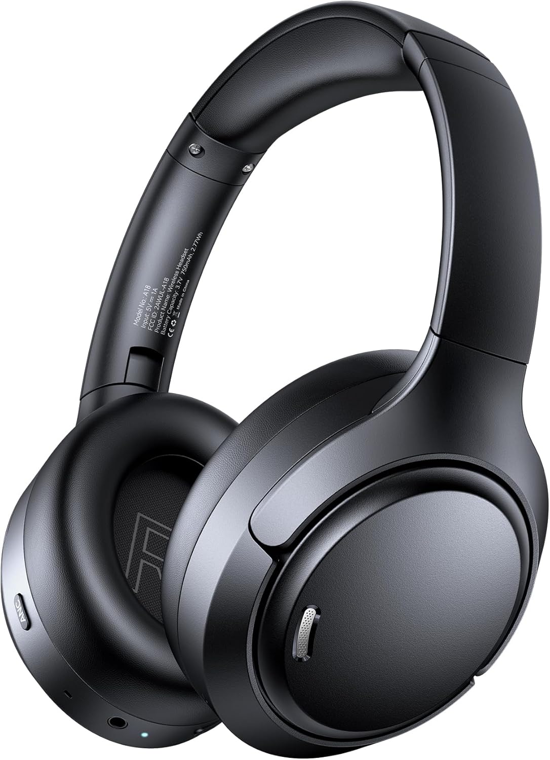 Hybrid Active Noise Cancelling Bluetooth 6.0 Headphones 120H Long Playtime, 6 ENC Mic, Over Ear Headphones Wireless, Hi- - Hybrid Active Noise review