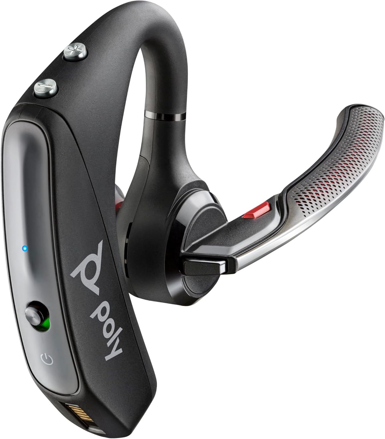 Poly Voyager 5200 Wireless Headset (Plantronics) - Single-Ear Bluetooth Headset w/Noise-Canceling Mic - Ergonomic Design - Poly Voyager 5200 review